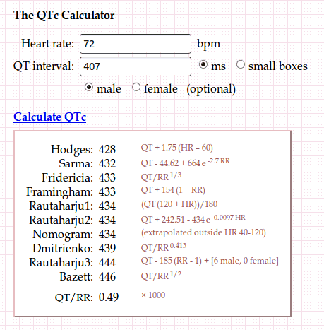 QTc